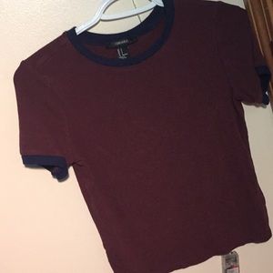 Ribbed forever 21 t shirt size small